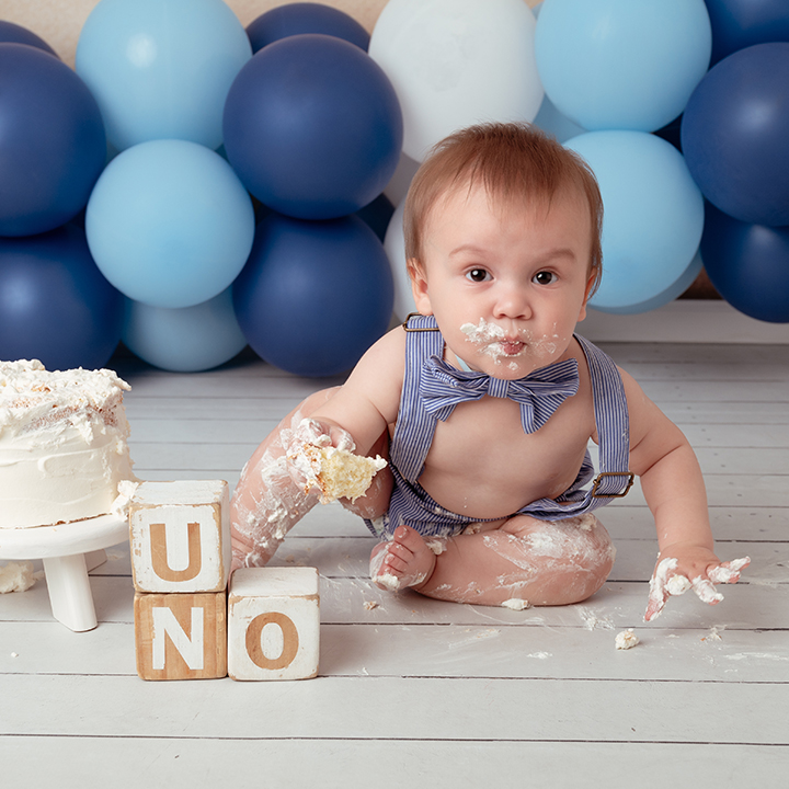 fotografía infantil Smash Cake